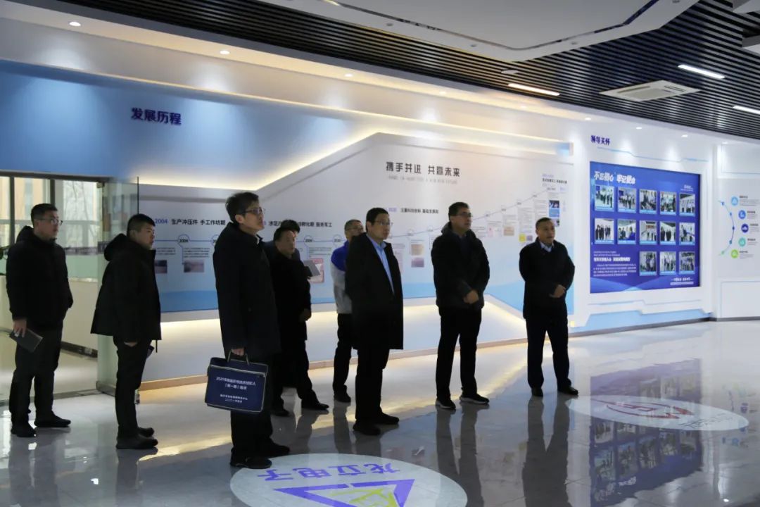 市科技局刘局长一行莅临龙立电子调研指导工作