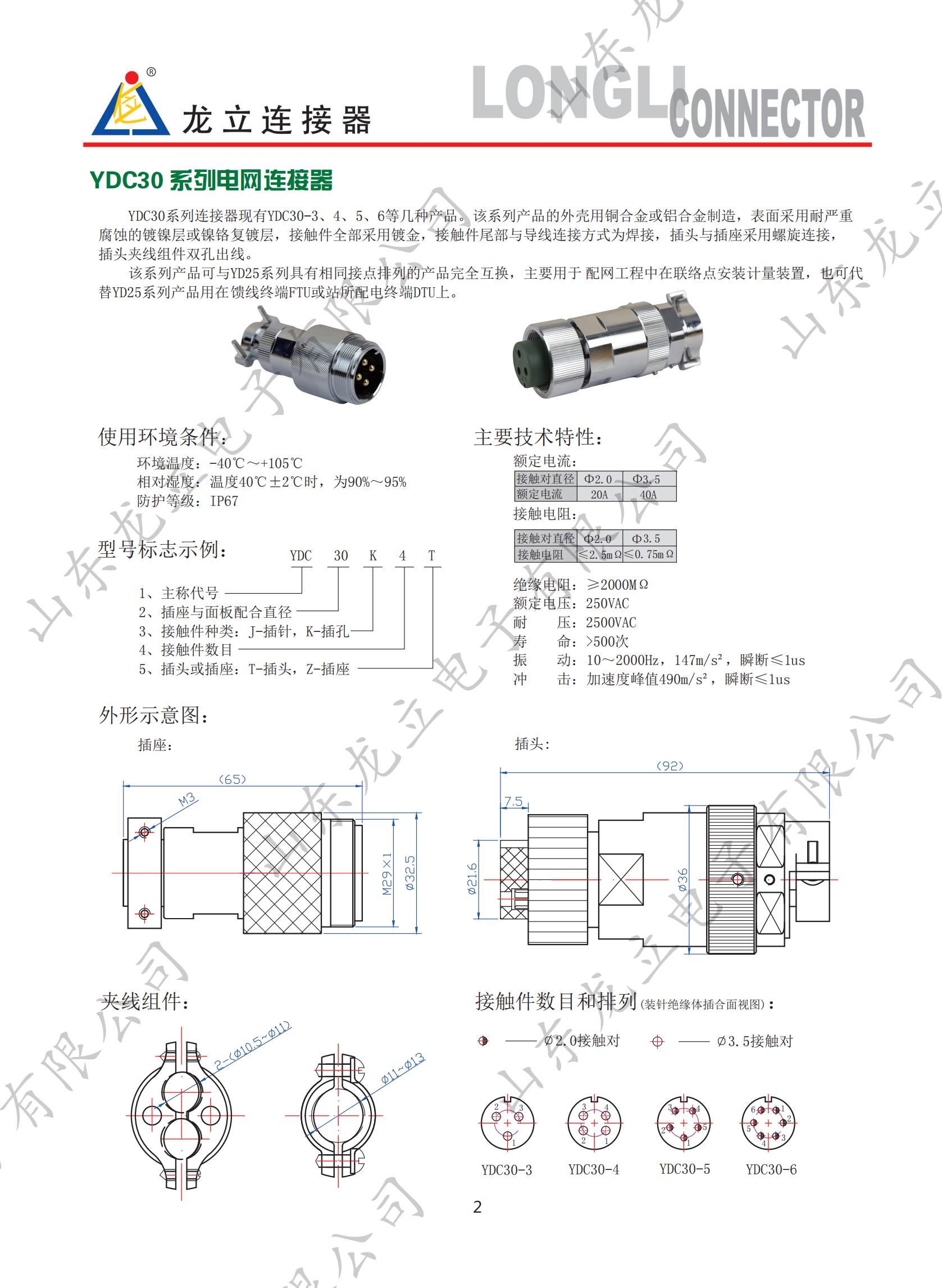 YDC30系列电网连接器(图1)